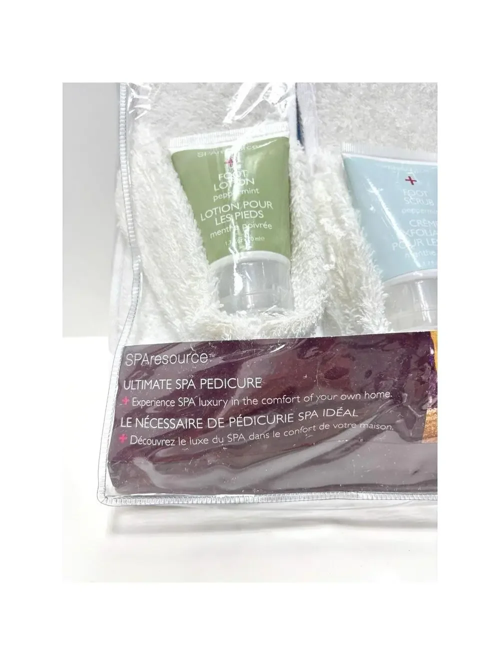 Ultimate Spa Pedicure Kit Foot Scrub Lotion Set Home Care Relaxation Foot Care